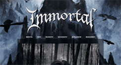 Desktop Screenshot of immortalofficial.com
